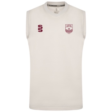 KINROSS-SHIRE CC BLAST SLEEVELESS WOMENS SWEATER-Ivory