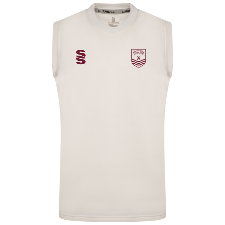 KINROSS-SHIRE CC BLAST SLEEVELESS WOMENS SWEATER-Ivory